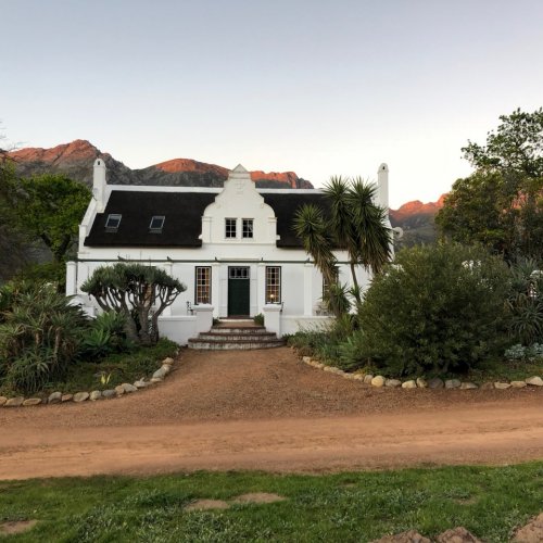 The Manor House at Rickety Bridge Winery in Franschhoek.
